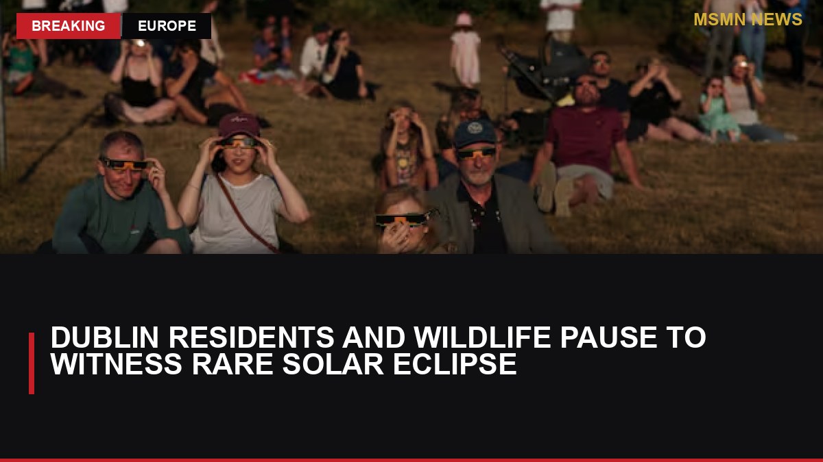 Dublin Residents and Wildlife Pause to Witness Rare Solar Eclipse: MSMN News — image from Irish Times