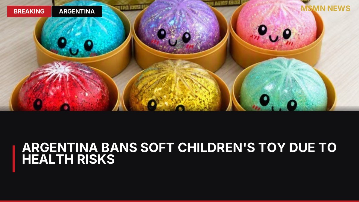 Argentina Bans Soft Children's Toy Due to Health Risks: MSMN News — image from Clarin Argentina