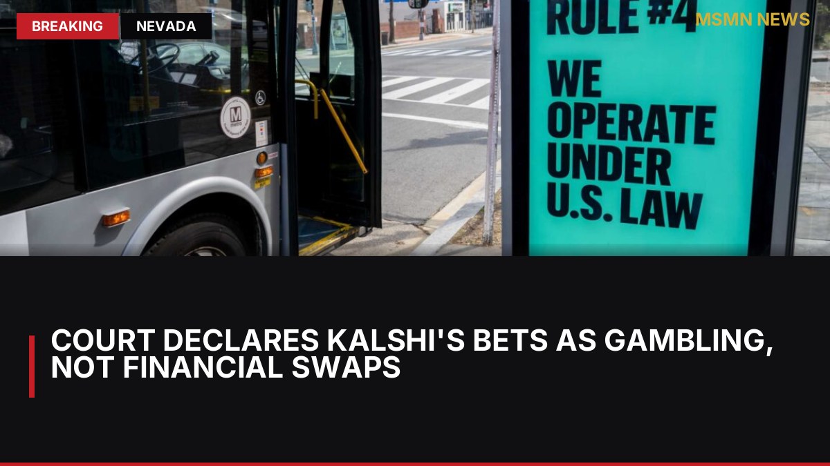 Court Declares Kalshi's Bets as Gambling, Not Financial Swaps: MSMN News — image from Ars Technica
