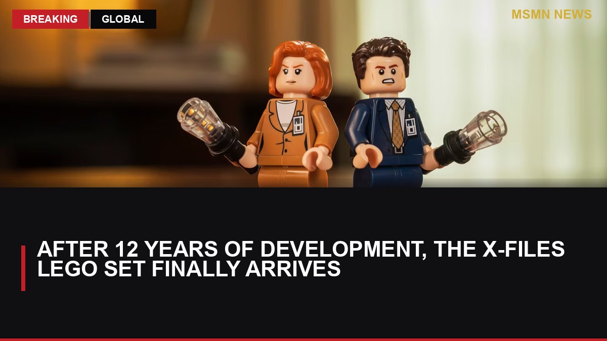 After 12 Years of Development, the X-Files Lego Set Finally Arrives: MSMN News — image from Polygon