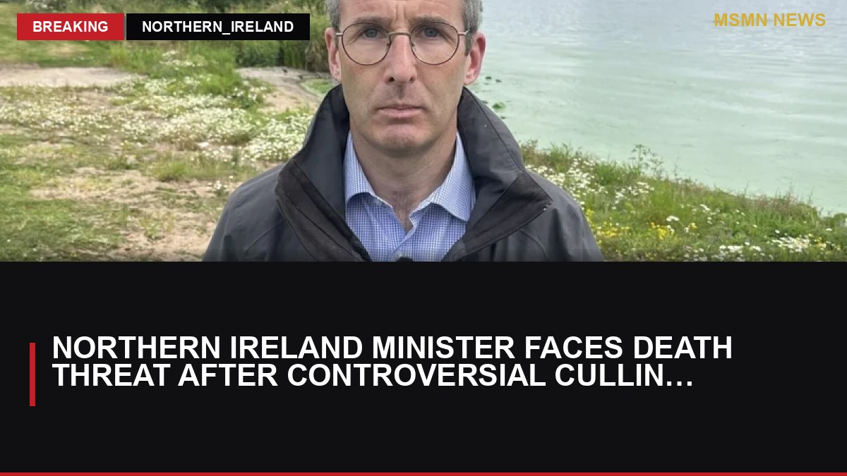 Northern Ireland Minister Faces Death Threat After Controversial Culling of Cows: MSMN News — image from RTE News