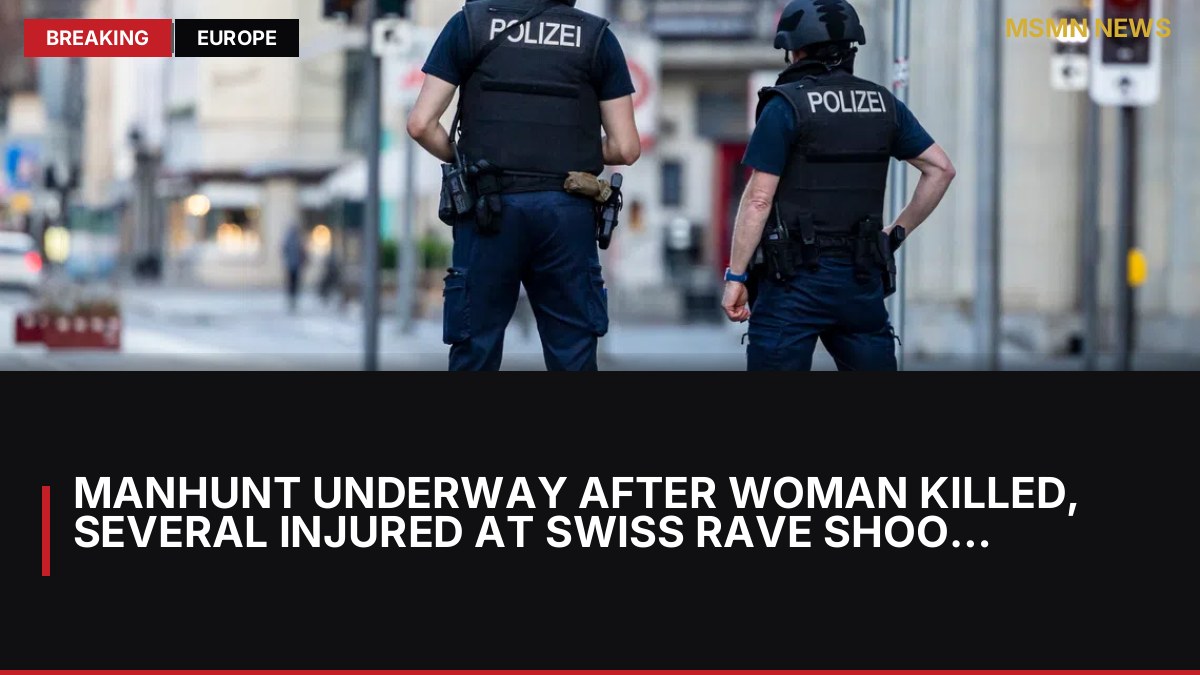 Manhunt Underway After Woman Killed, Several Injured at Swiss Rave Shooting: MSMN News — image from Straits Times World