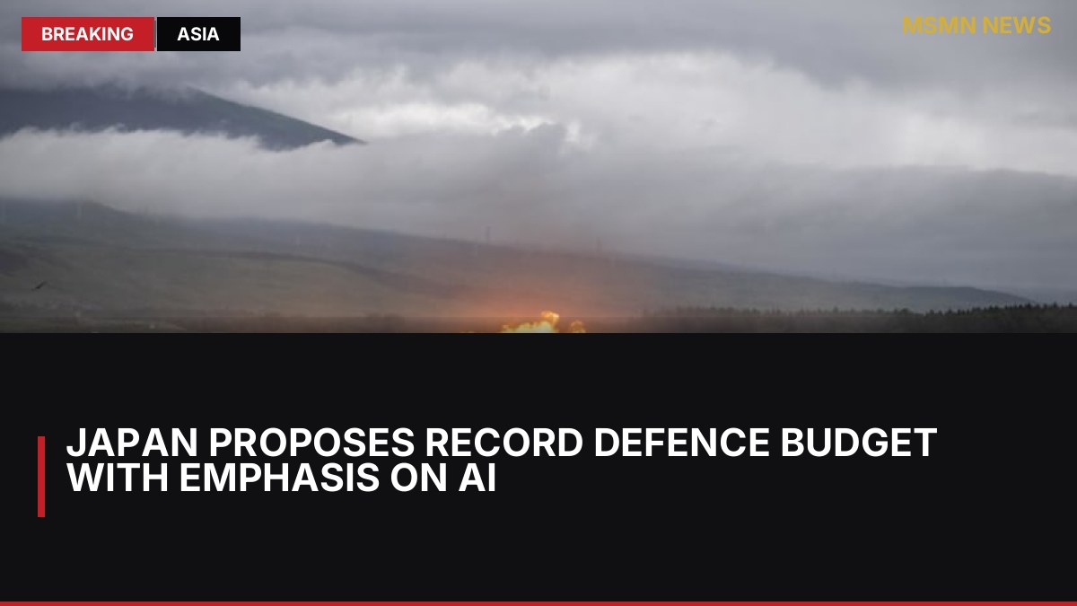 Japan Proposes Record Defence Budget with Emphasis on AI: MSMN News — image from Channel News Asia