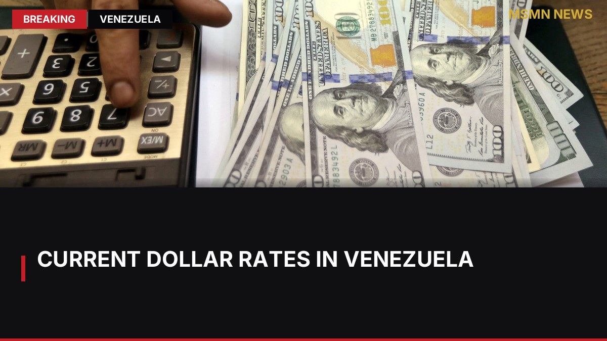 Current Dollar Rates in Venezuela: MSMN News — image from Clarin Argentina