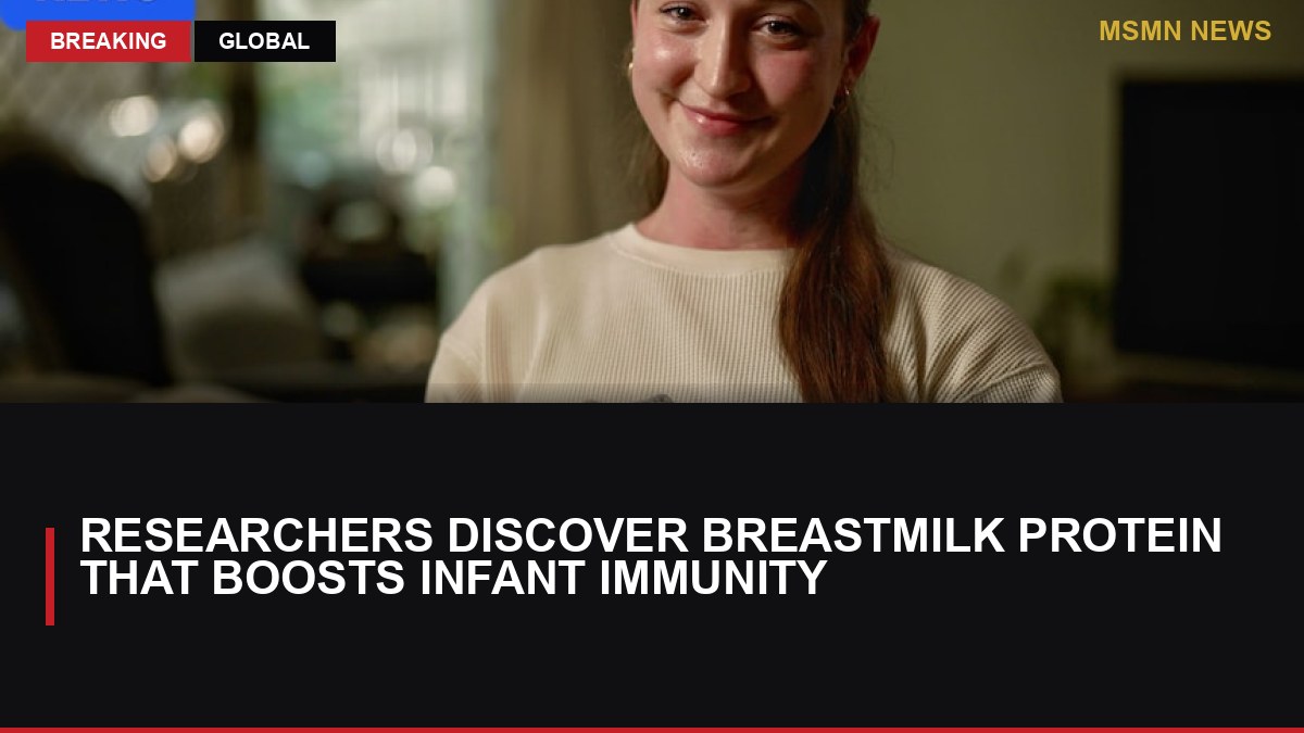 Researchers Discover Breastmilk Protein That Boosts Infant Immunity: MSMN News — image from ABC Australia