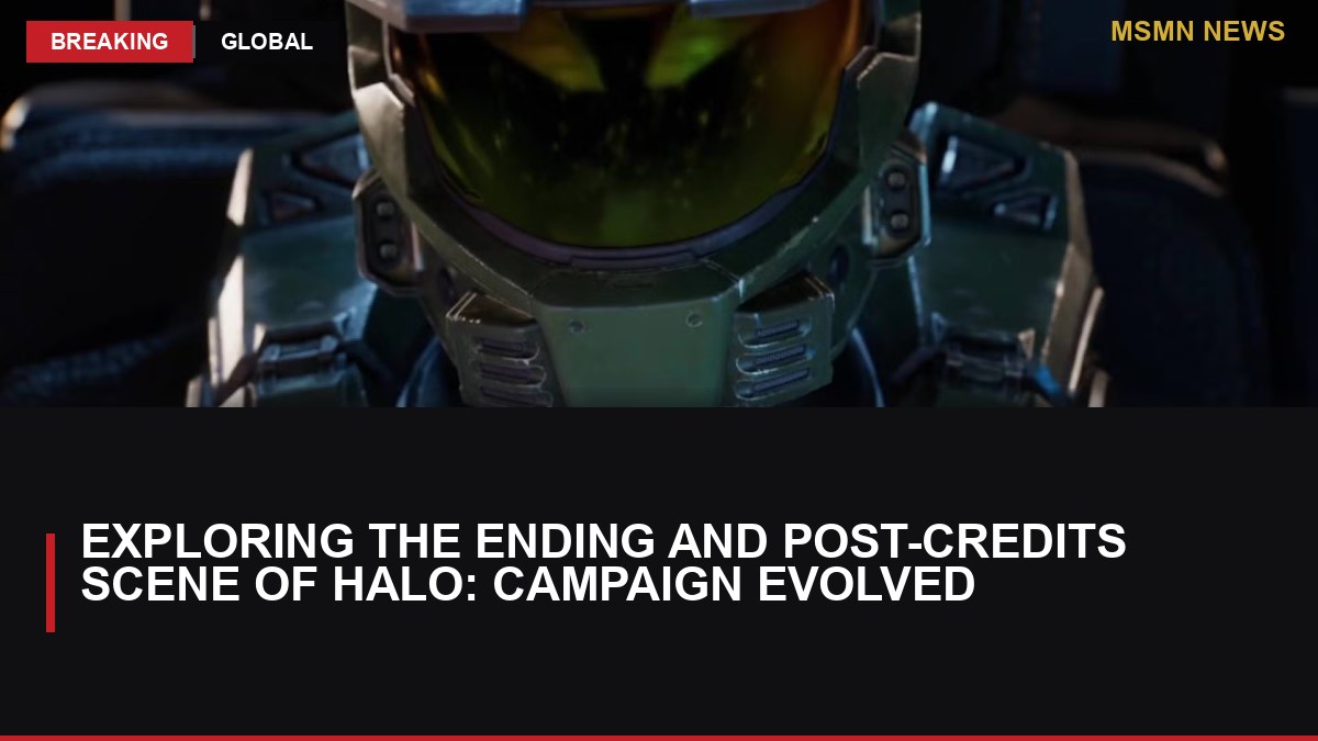 Exploring the Ending and Post-Credits Scene of Halo: Campaign Evolved: MSMN News — image from Polygon