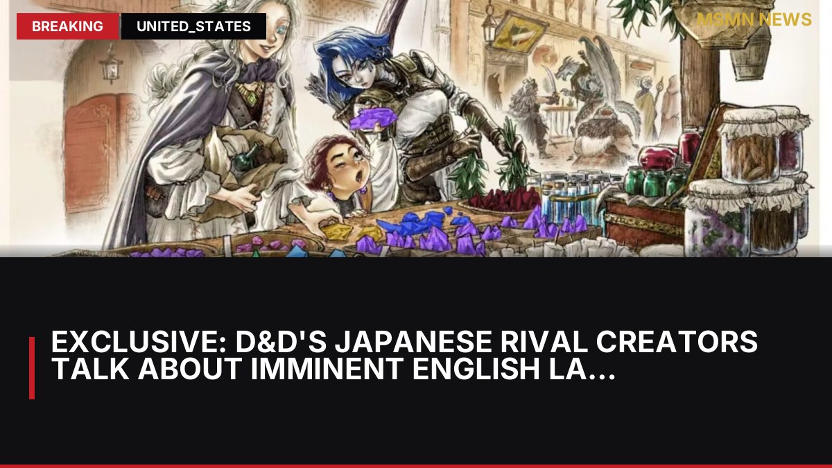 Exclusive: D&D's Japanese Rival Creators Talk About Imminent English Launch: MSMN News — image from Polygon
