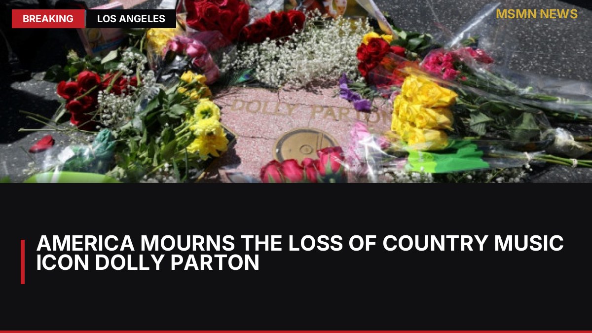America Mourns the Loss of Country Music Icon Dolly Parton: MSMN News — image from Bangkok Post