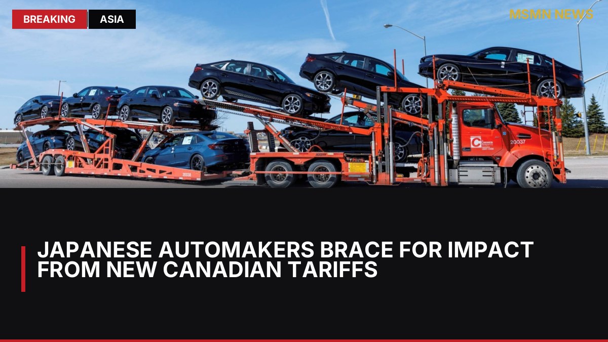 Japanese Automakers Brace for Impact from New Canadian Tariffs: MSMN News — image from Japan Times