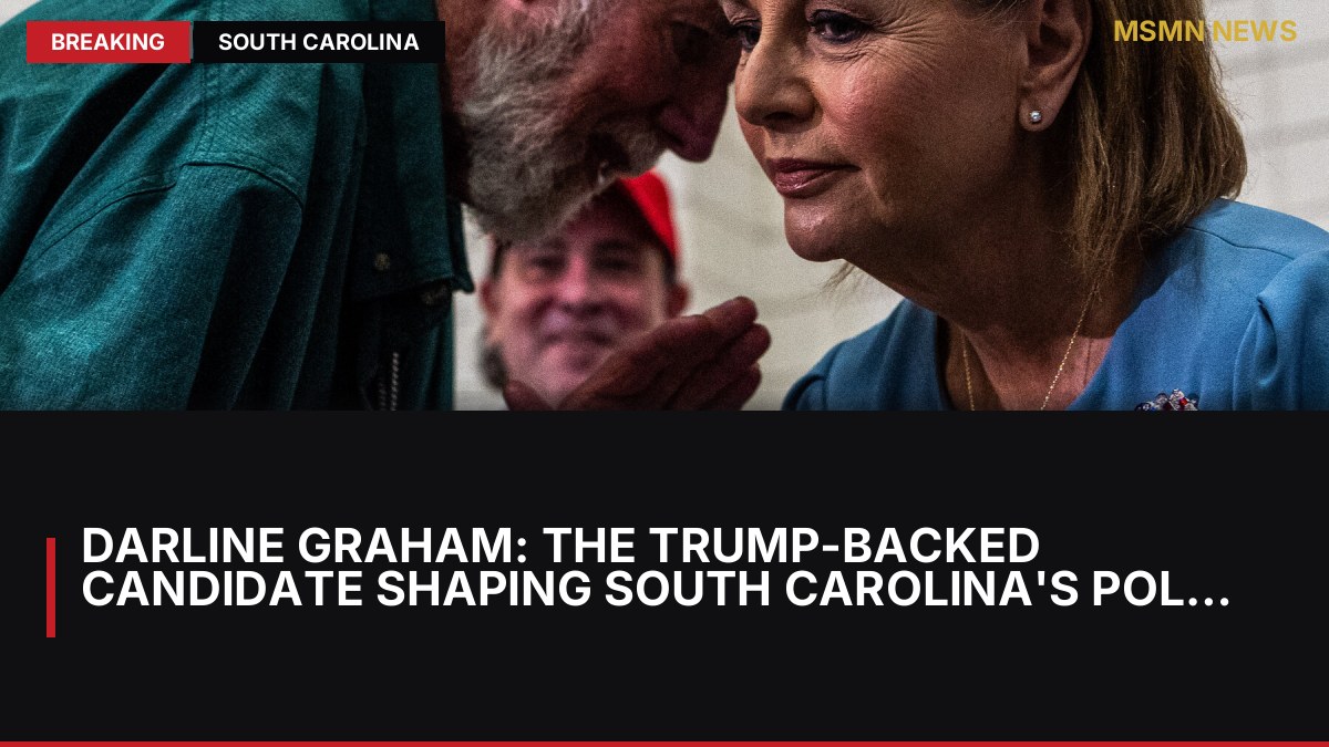 Darline Graham: The Trump-Backed Candidate Shaping South Carolina's Political Landscape: MSMN News — image from NYT US