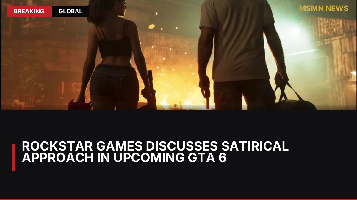 Rockstar Games Discusses Satirical Approach in Upcoming GTA 6: MSMN News — image from Kotaku