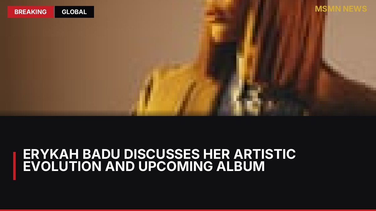 Erykah Badu Discusses Her Artistic Evolution and Upcoming Album: MSMN News — image from Guardian Culture