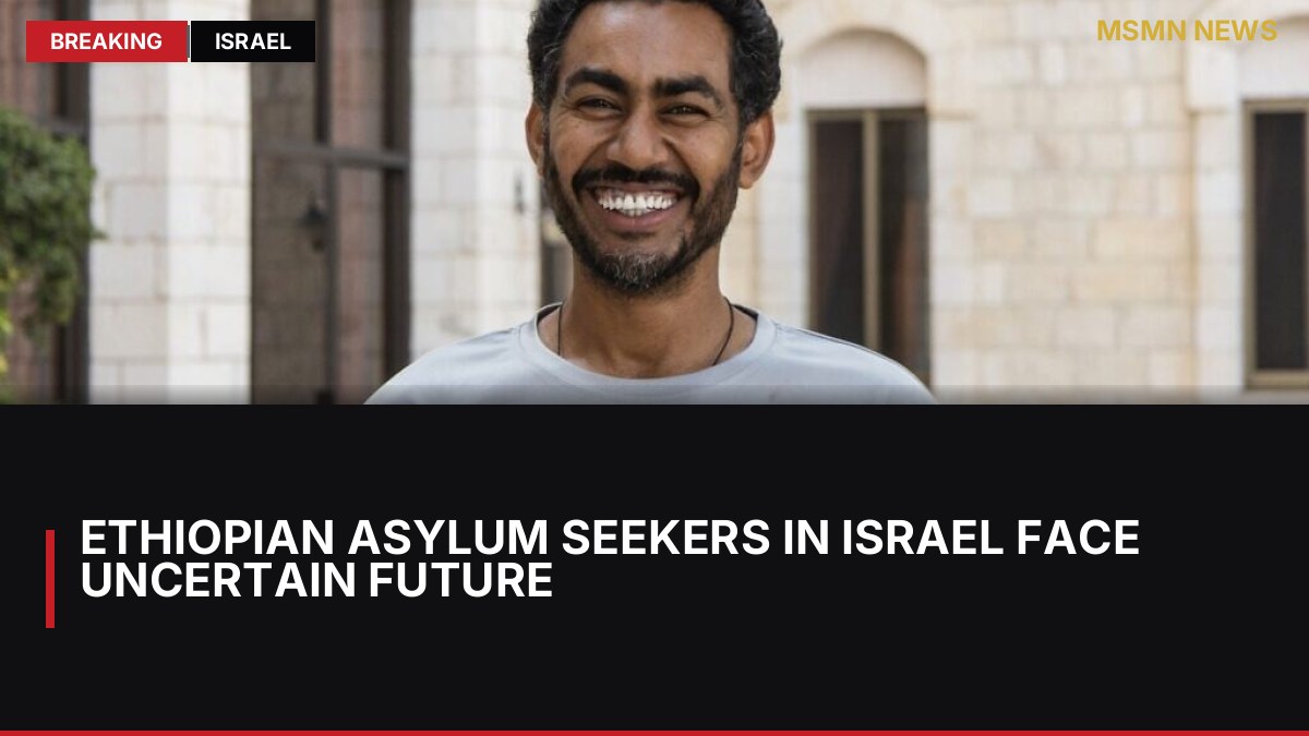 Ethiopian Asylum Seekers in Israel Face Uncertain Future: MSMN News — image from Times of Israel