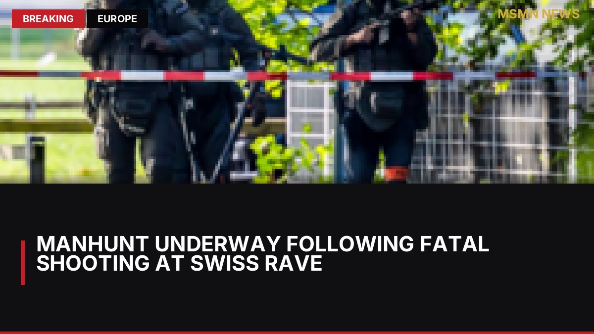 Manhunt Underway Following Fatal Shooting at Swiss Rave: MSMN News — image from BBC Europe