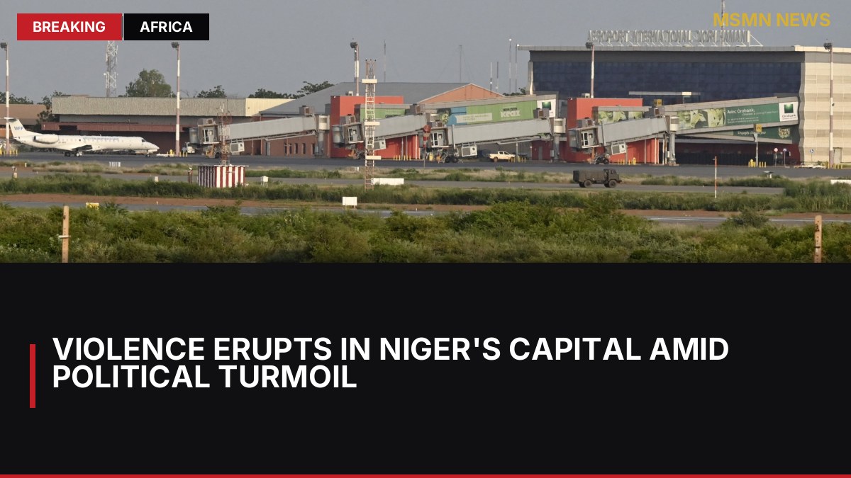 Violence Erupts in Niger's Capital Amid Political Turmoil: MSMN News — image from The National UAE