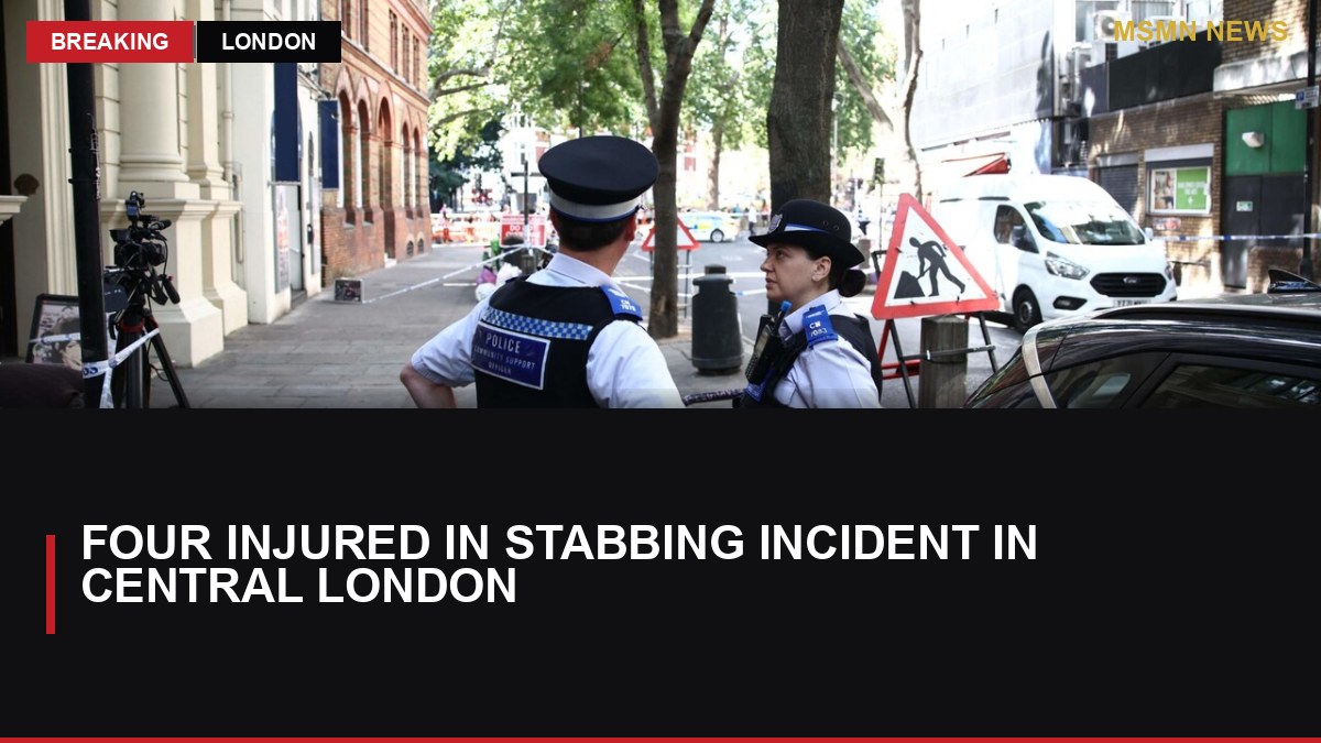 Four Injured in Stabbing Incident in Central London: MSMN News — image from ANSA Italy
