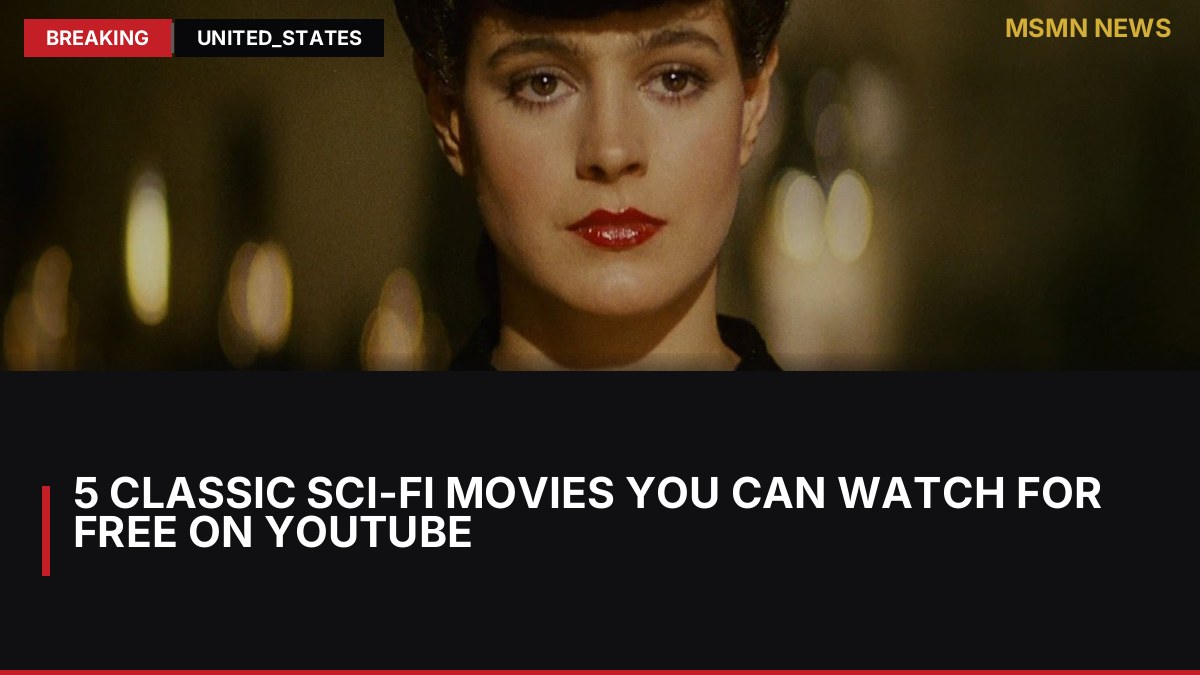 5 Classic Sci-Fi Movies You Can Watch For Free On YouTube: MSMN News — image from Polygon
