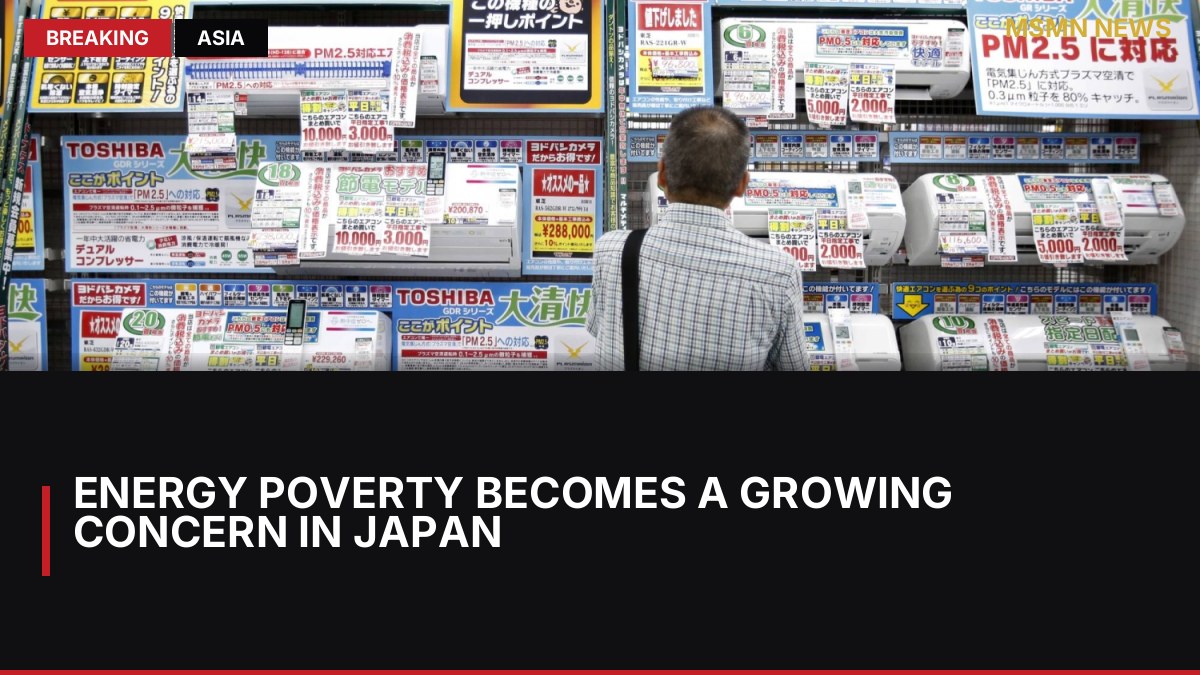 Energy Poverty Becomes a Growing Concern in Japan: MSMN News — image from Japan Times