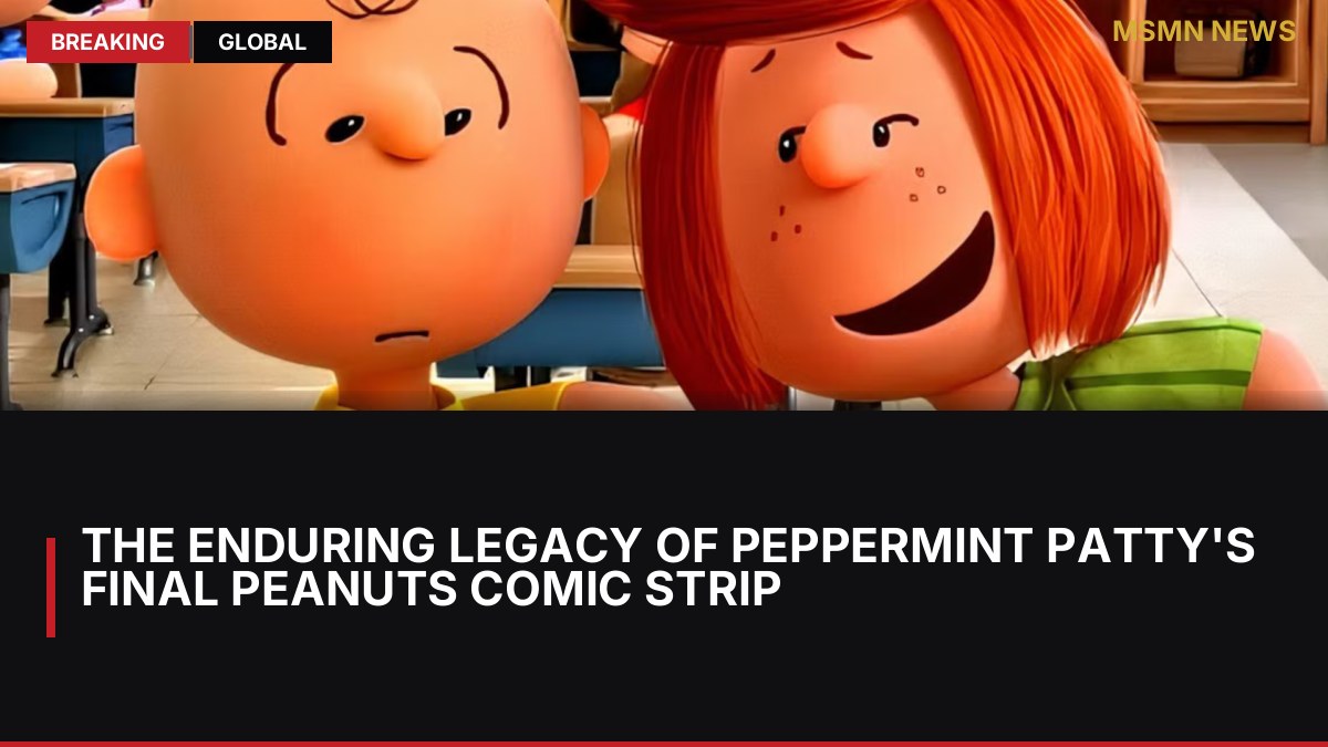 The Enduring Legacy of Peppermint Patty's Final Peanuts Comic Strip: MSMN News — image from ScreenRant