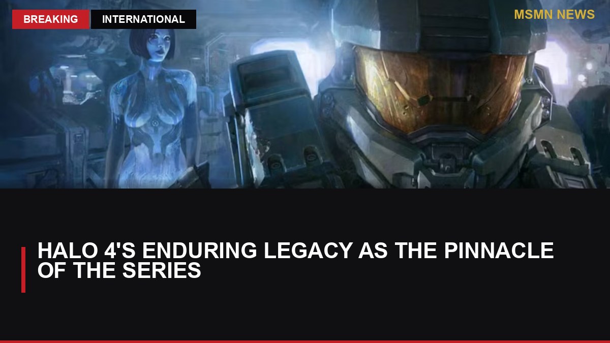 Halo 4's Enduring Legacy as the Pinnacle of the Series: MSMN News — image from Polygon
