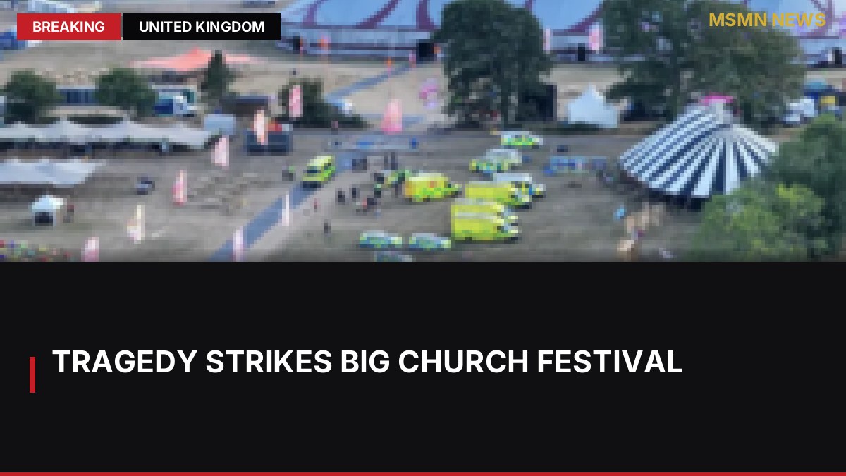 Tragedy Strikes Big Church Festival: MSMN News — image from BBC UK