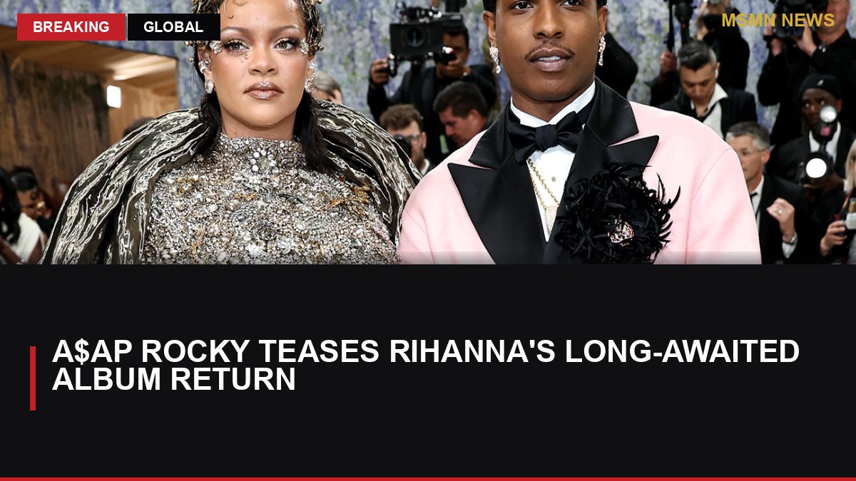 A$AP Rocky Teases Rihanna's Long-Awaited Album Return: MSMN News — image from Hollywood Reporter