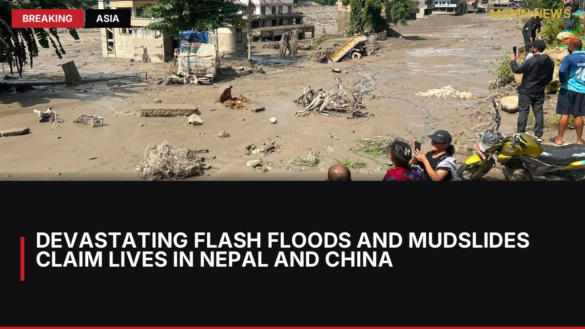 Devastating Flash Floods and Mudslides Claim Lives in Nepal and China: MSMN News — image from Japan Times