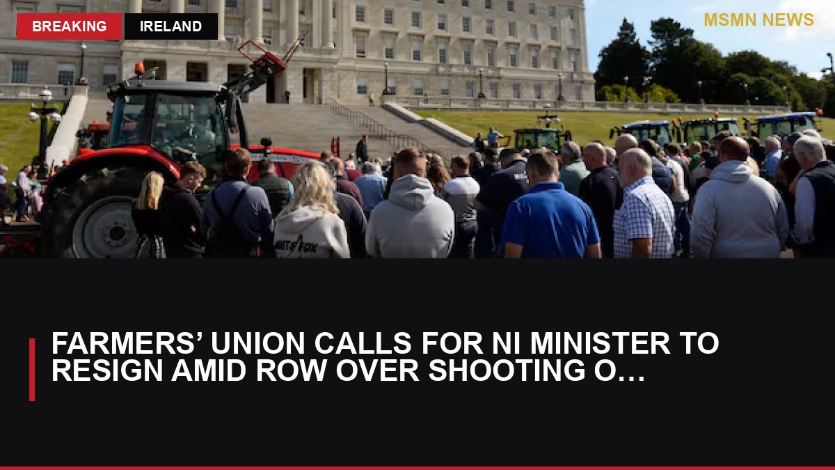 Farmers’ union calls for NI Minister to resign amid row over shooting of cows: MSMN News — image from Irish Times