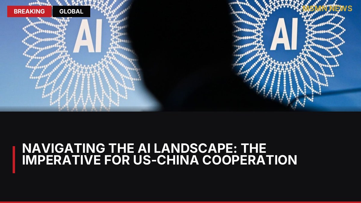 Navigating the AI Landscape: The Imperative for US-China Cooperation: MSMN News — image from SCMP China