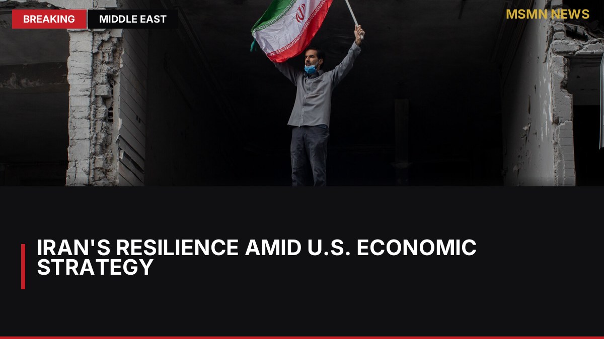 Iran's Resilience Amid U.S. Economic Strategy: MSMN News — image from NYT World