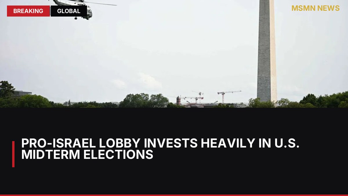 Pro-Israel Lobby Invests Heavily in U.S. Midterm Elections: MSMN News — image from Straits Times World