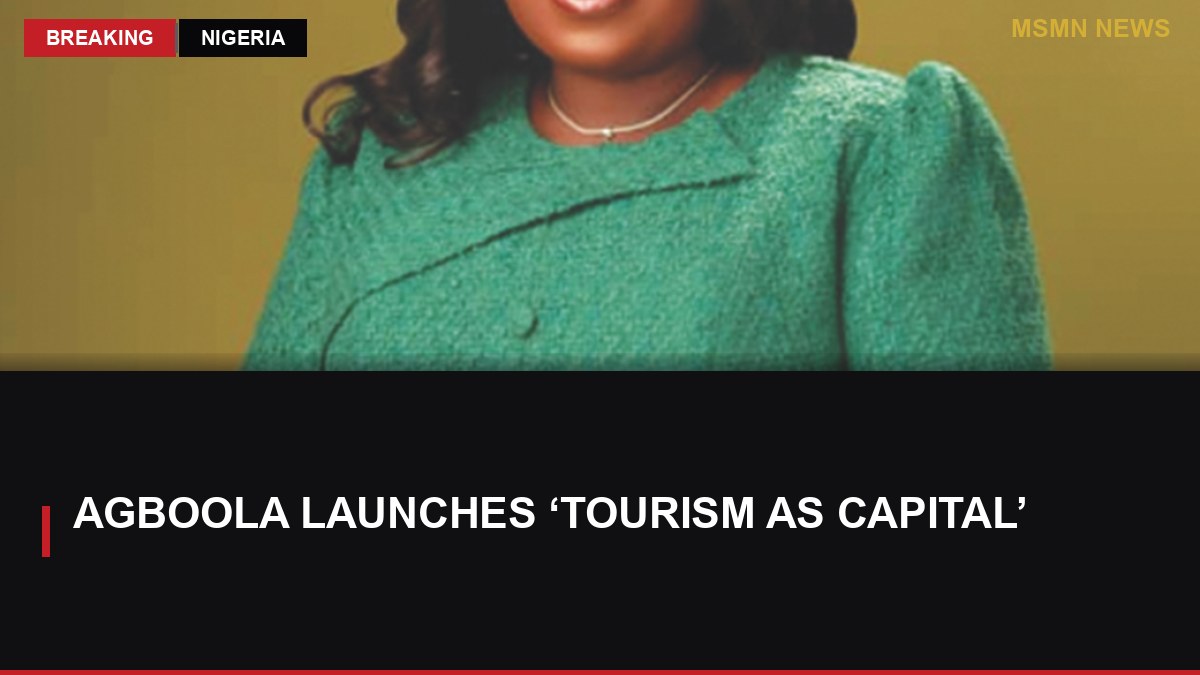 Agboola Launches ‘Tourism as Capital’: MSMN News — image from ThisDay Nigeria