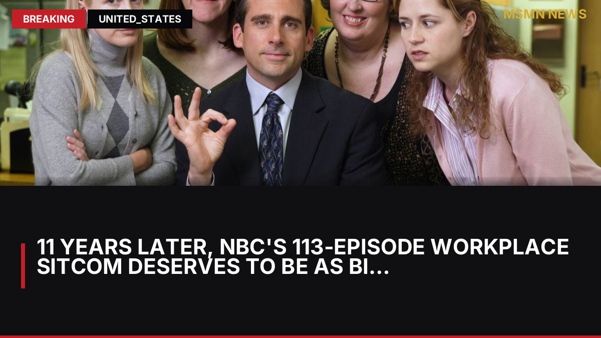 11 Years Later, NBC's 113-Episode Workplace Sitcom Deserves To Be as Big as 'The Office': MSMN News — image from Polygon