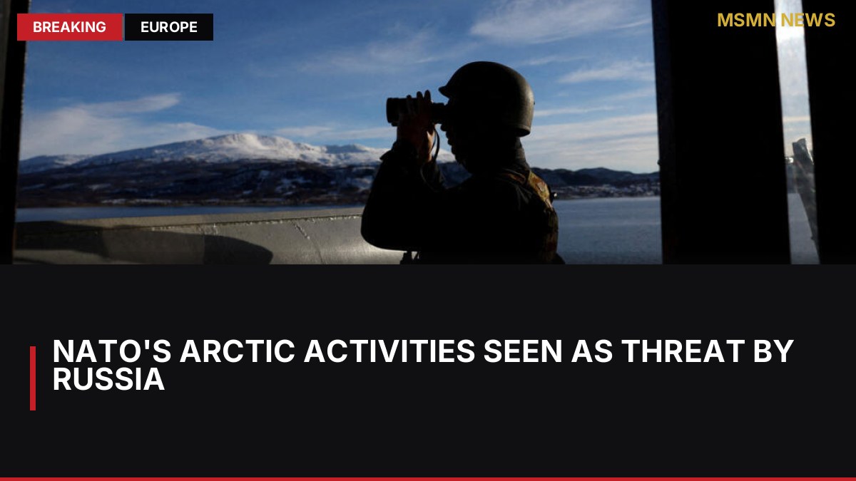 NATO's Arctic Activities Seen as Threat by Russia: MSMN News — image from France24 English