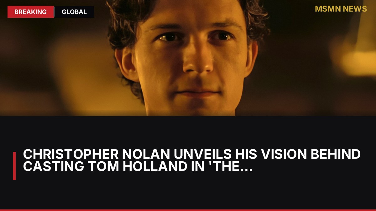 Christopher Nolan Unveils His Vision Behind Casting Tom Holland in 'The Odyssey': MSMN News — image from Polygon