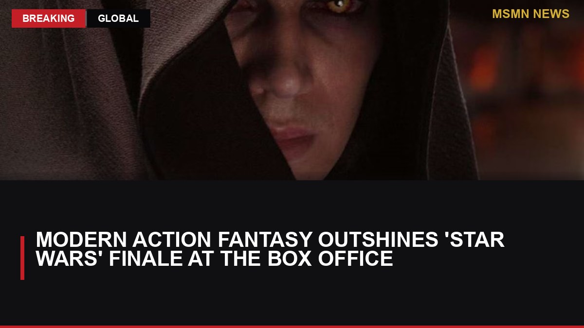 Modern Action Fantasy Outshines 'Star Wars' Finale at the Box Office: MSMN News — image from MovieWeb