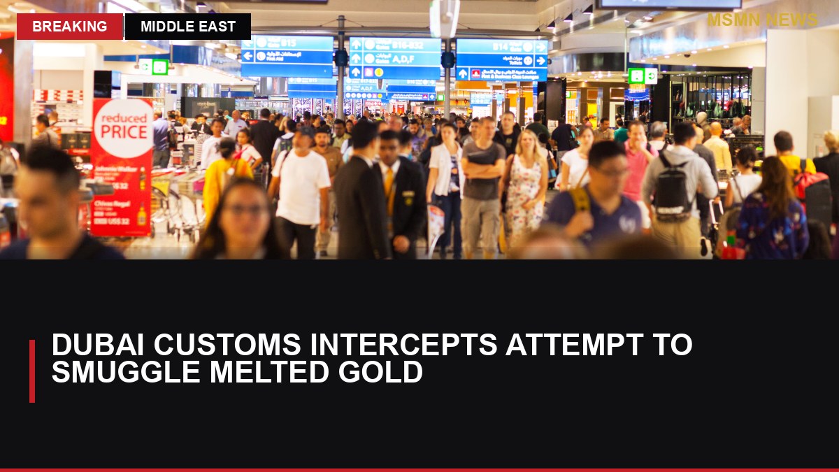 Dubai Customs Intercepts Attempt to Smuggle Melted Gold: MSMN News — image from The National UAE
