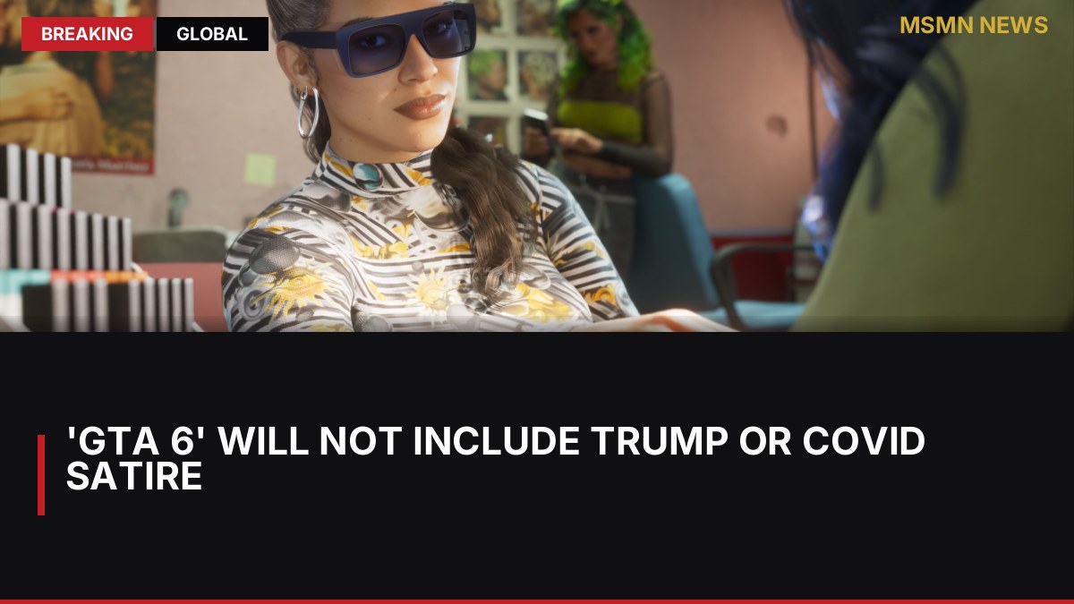 'GTA 6' Will Not Include Trump or COVID Satire: MSMN News — image from Polygon