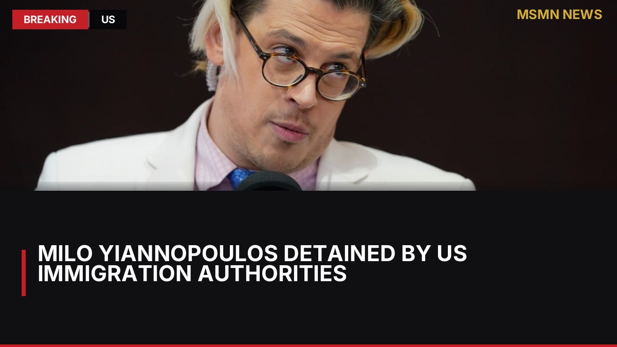 Milo Yiannopoulos Detained by US Immigration Authorities: MSMN News — image from SCMP China