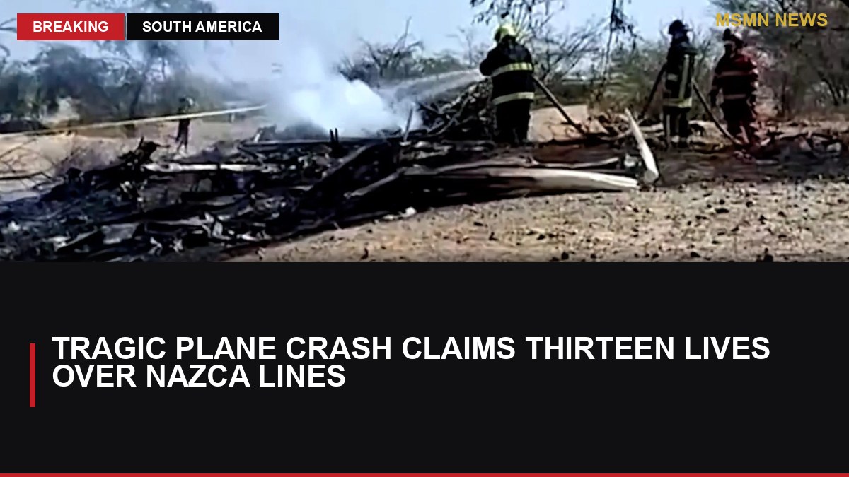 Tragic Plane Crash Claims Thirteen Lives Over Nazca Lines: MSMN News — image from Al Jazeera English