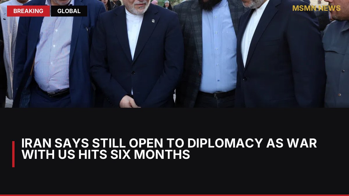 Iran says still open to diplomacy as war with US hits six months: MSMN News — image from Straits Times World