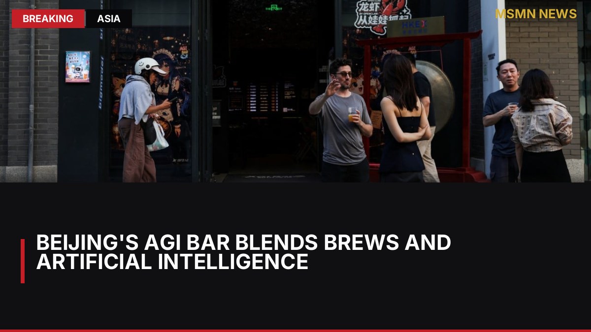 Beijing's AGI Bar Blends Brews and Artificial Intelligence: MSMN News — image from SCMP China