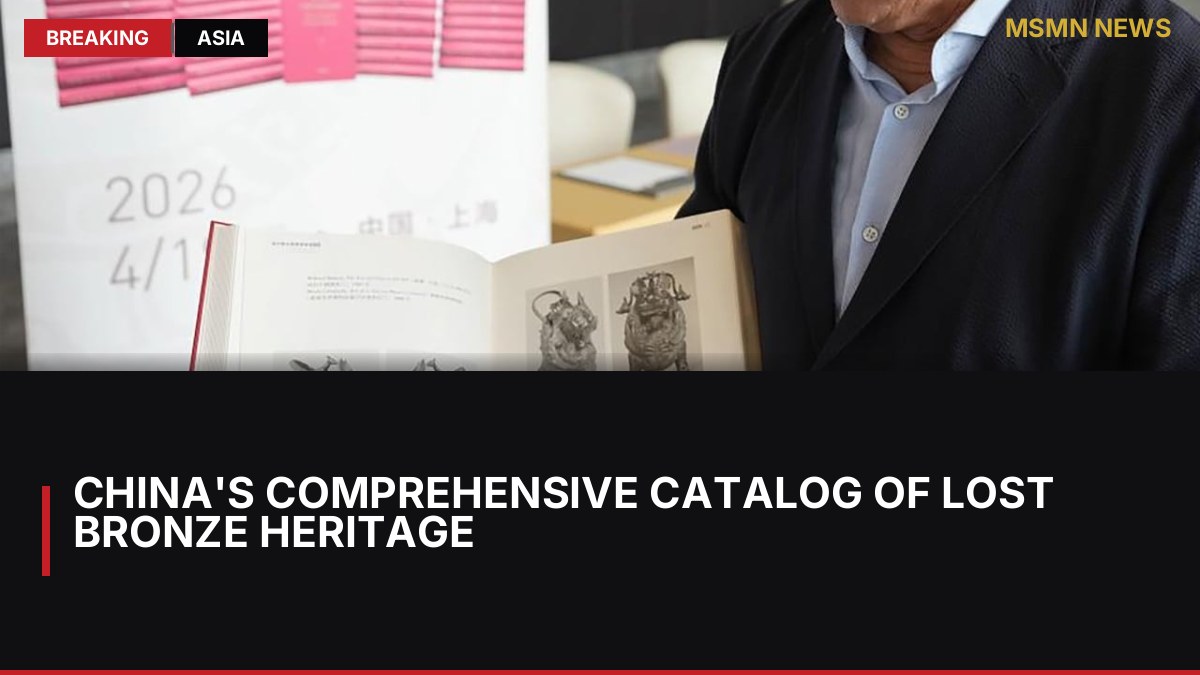 China's Comprehensive Catalog of Lost Bronze Heritage: MSMN News — image from SCMP China