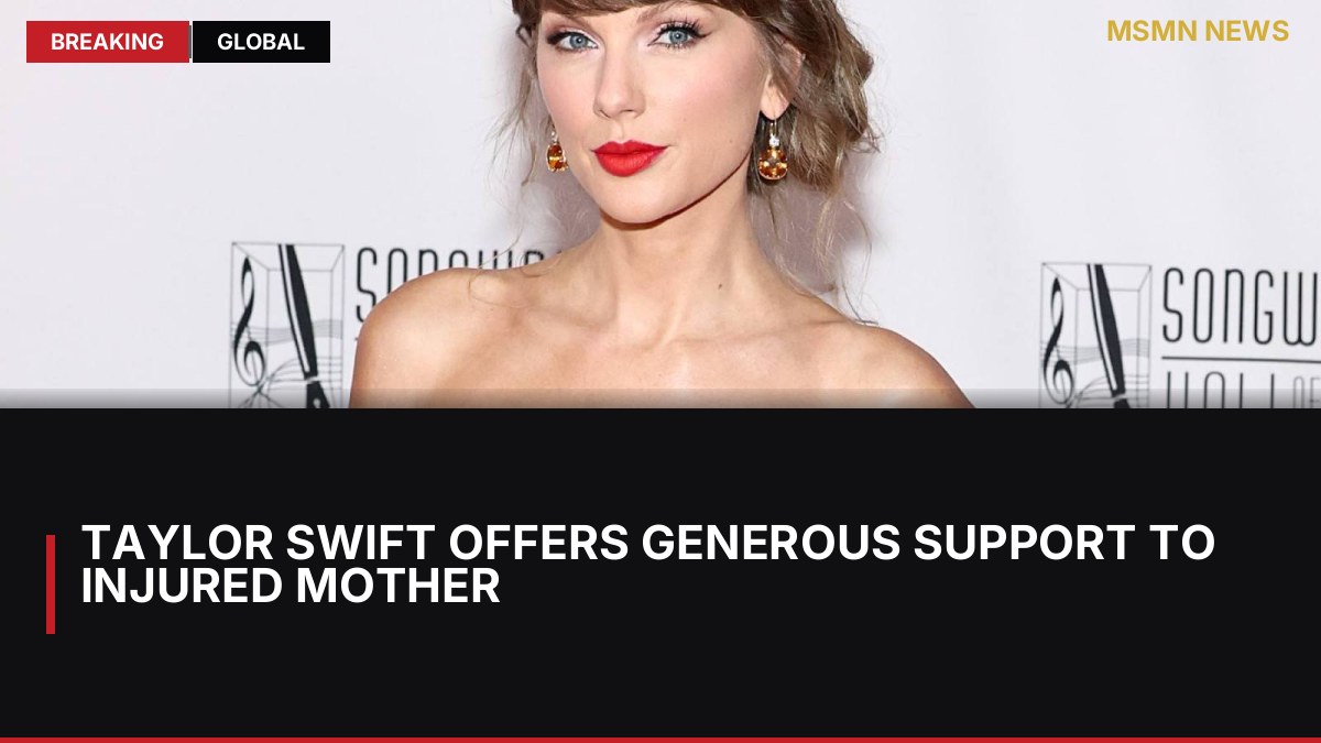 Taylor Swift Offers Generous Support to Injured Mother: MSMN News — image from Rolling Stone Music