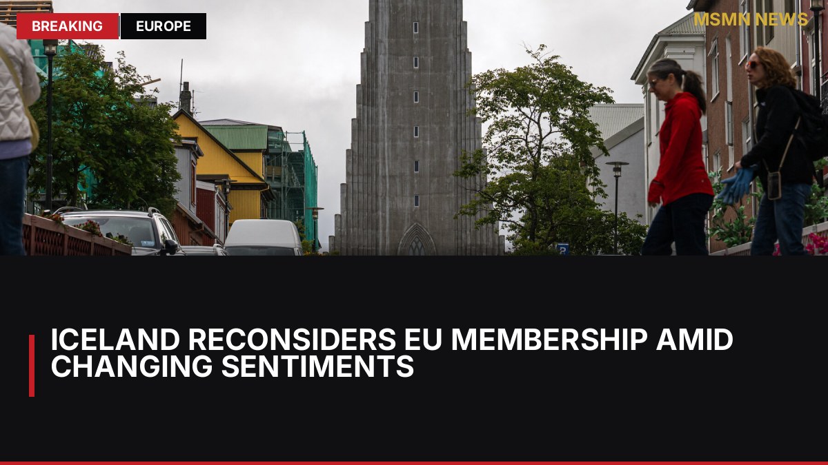 Iceland Reconsiders EU Membership Amid Changing Sentiments: MSMN News — image from NYT World