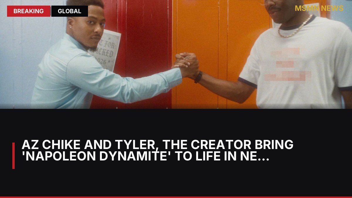 AZ Chike and Tyler, the Creator Bring 'Napoleon Dynamite' to Life in New Music Video: MSMN News — image from Pitchfork News