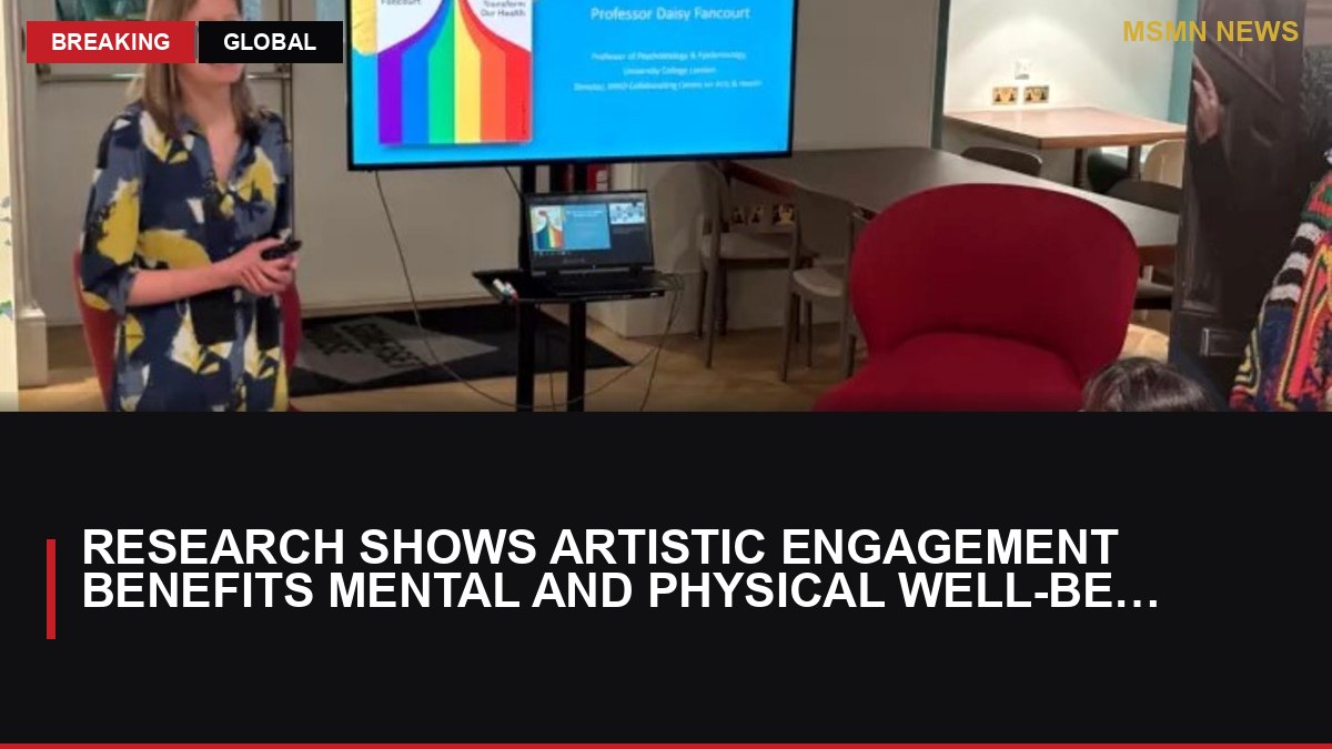 Research Shows Artistic Engagement Benefits Mental and Physical Well-Being: MSMN News — image from Clarin Argentina