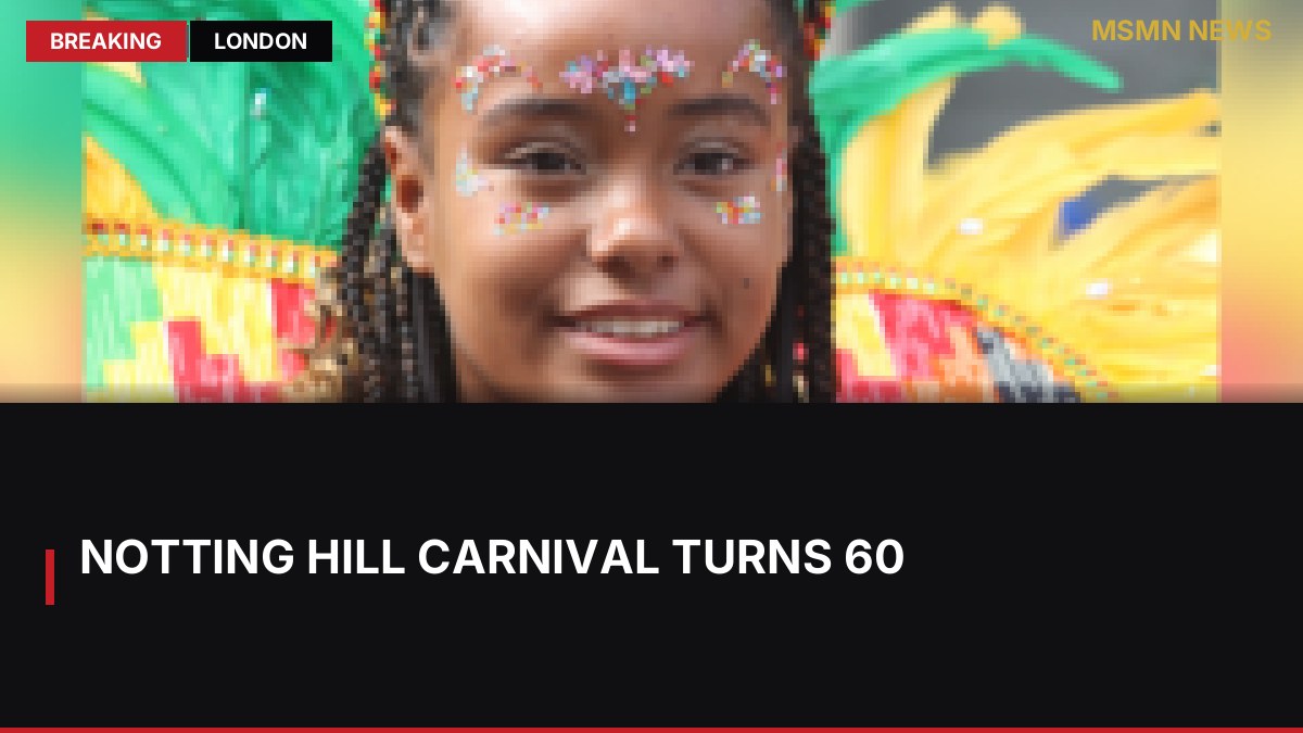 Notting Hill Carnival Turns 60: MSMN News — image from BBC UK