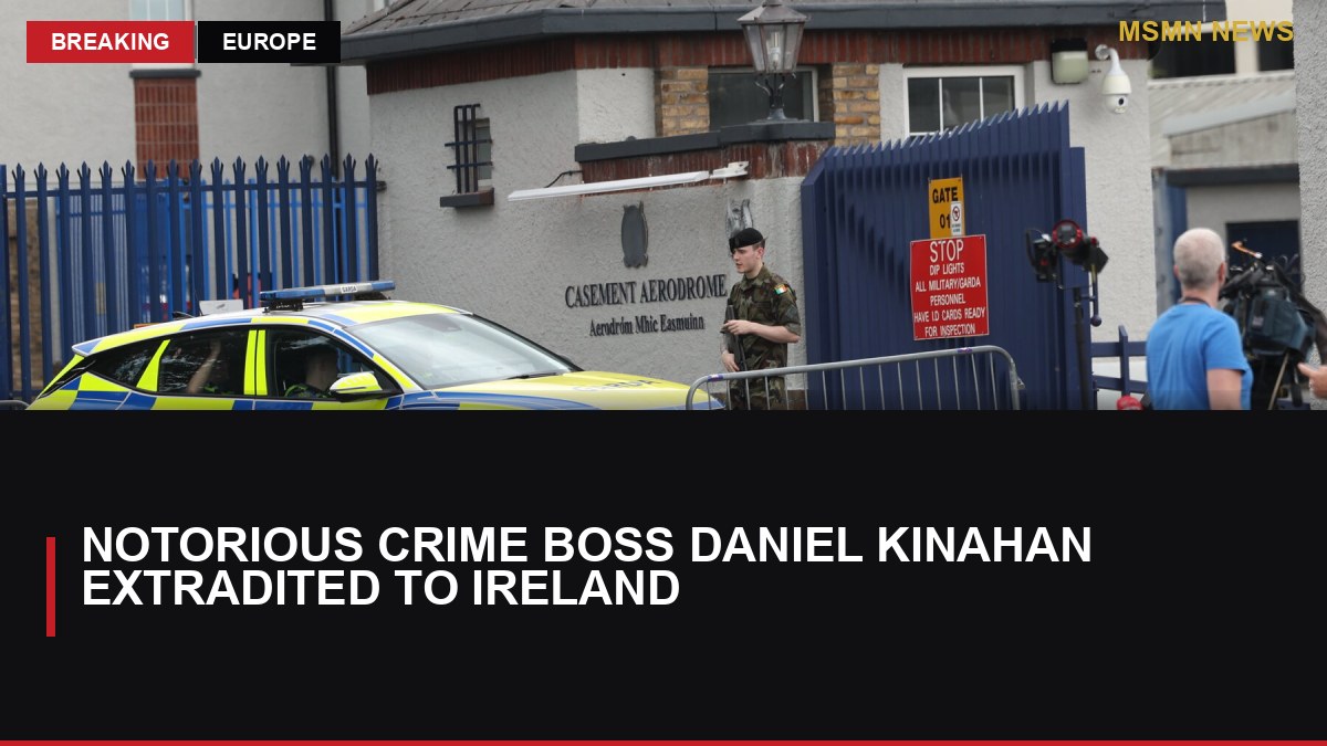 Notorious Crime Boss Daniel Kinahan Extradited to Ireland: MSMN News — image from NYT World