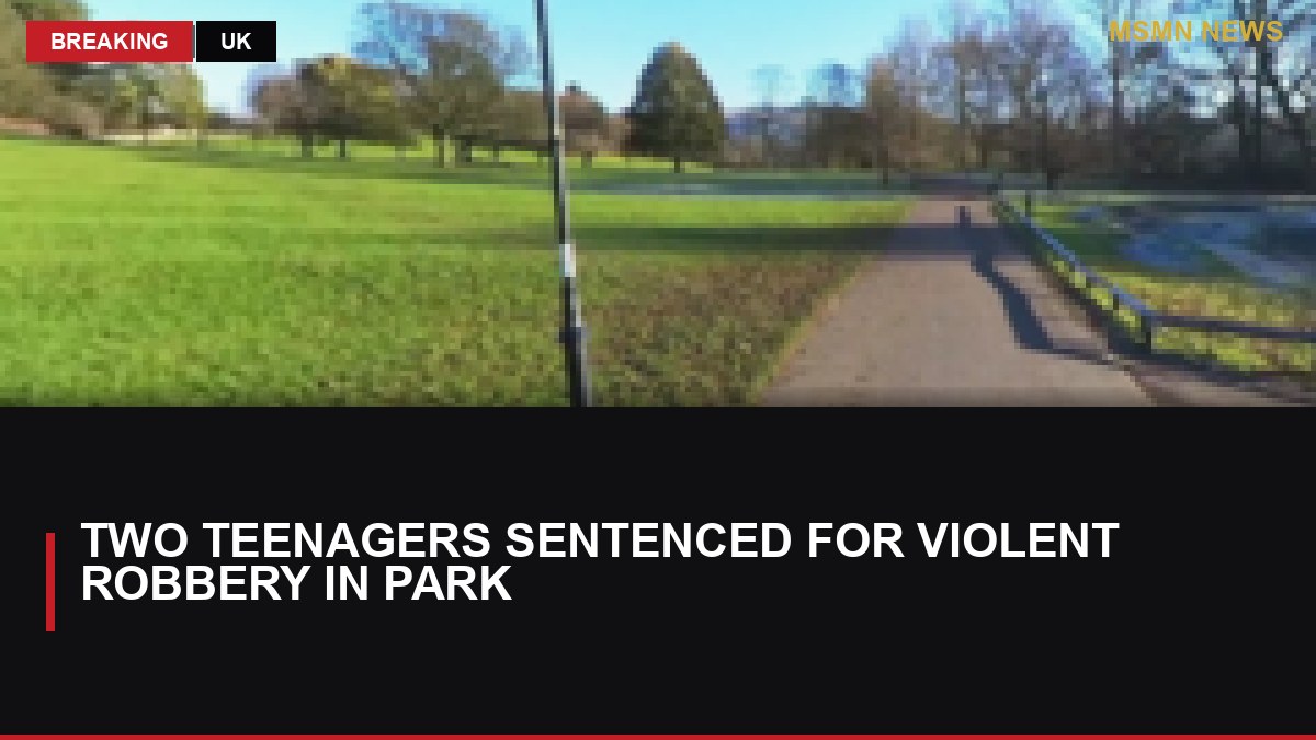 Two Teenagers Sentenced for Violent Robbery in Park: MSMN News — image from BBC UK